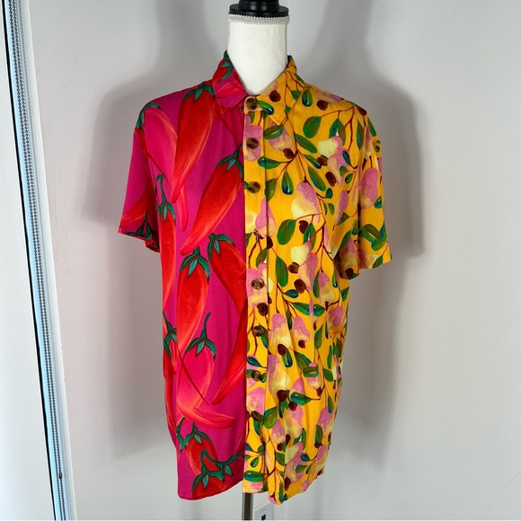FARM Rio Tops - Farm Rio chili pepper print shirt